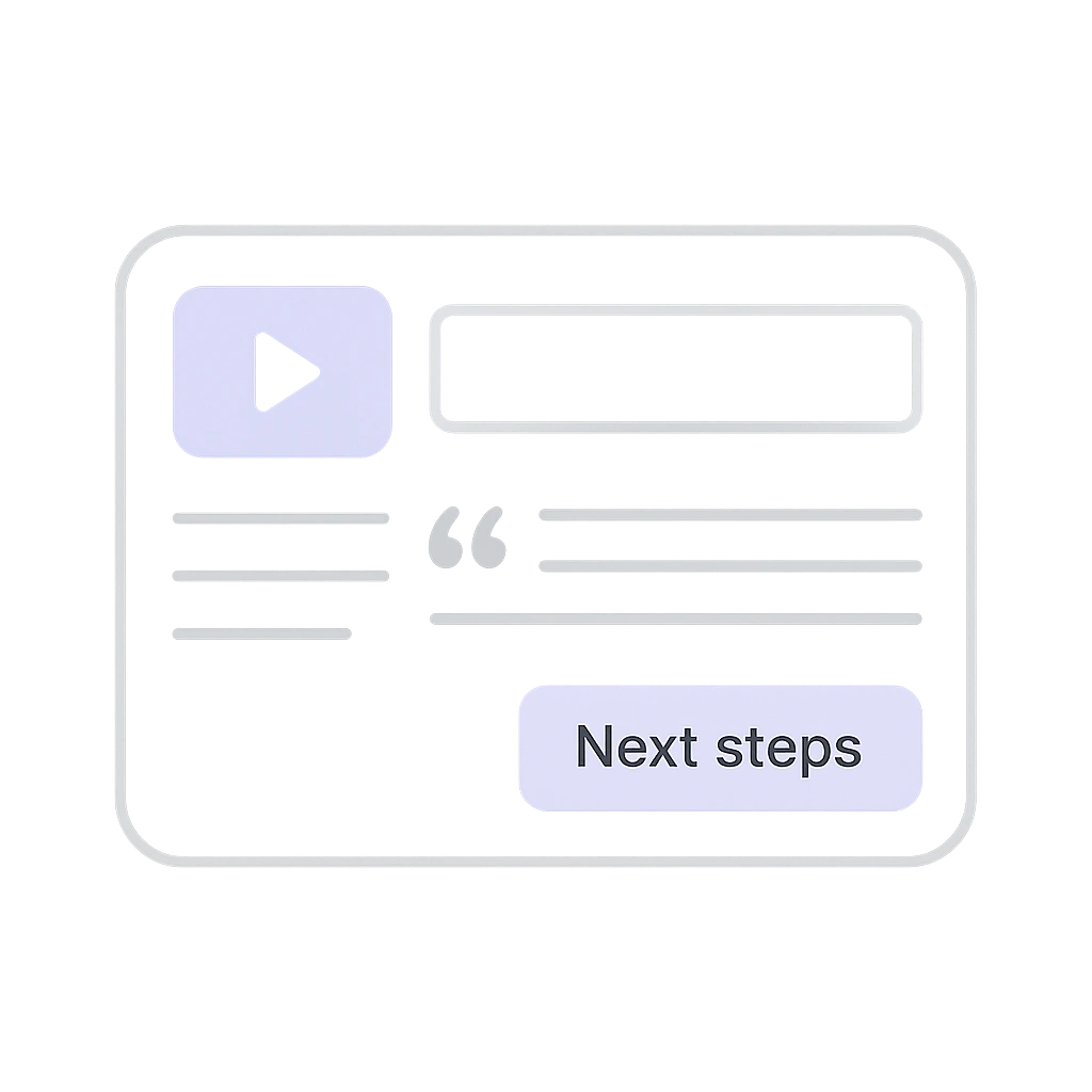 Church converting sermon into blog post or email newsletter.